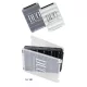 Duo Reverse Lure Case 140 20,5x14,5x4cm White/Silver Logo Scatola porta esche artificiali