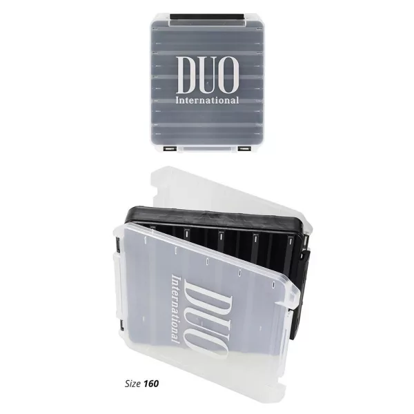 Duo Reverse Lure Case 160 20,6x17x4,4cm White/Silver Logo Scatola porta esche artificiali