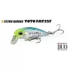 Duo Tetra Works Toto Fat 35F 3,5cm 1,8gr DEA0553 UV Lime Head OT Wobbler Galleggiante