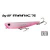 Duo Bayruf Manic 75 7,5cm 7,6gr CCC0559 Alien White CH Tail Wobbler Affondante