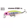 Duo Spearhead Ryuki 71S 7,1cm 10gr AHA4052 Peach Gold Yamame Wobbler Affondante