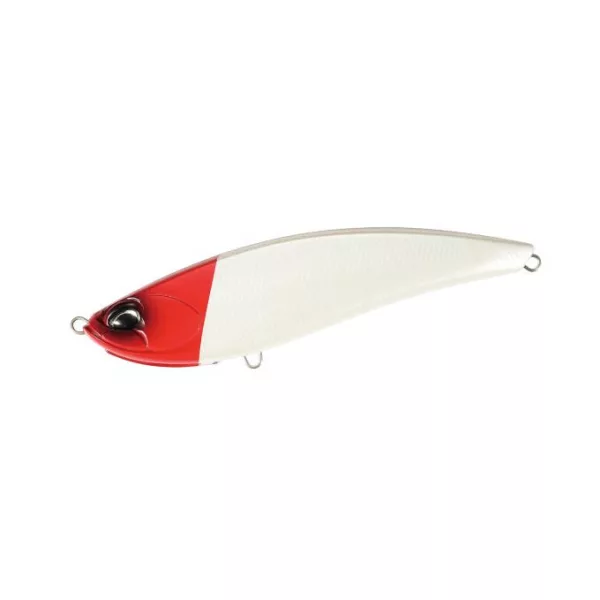 Duo Rough Trail Makiflat 155F 15,5cm 50gr ACC0001 Pearl Red Head Wobbler Galleggiante