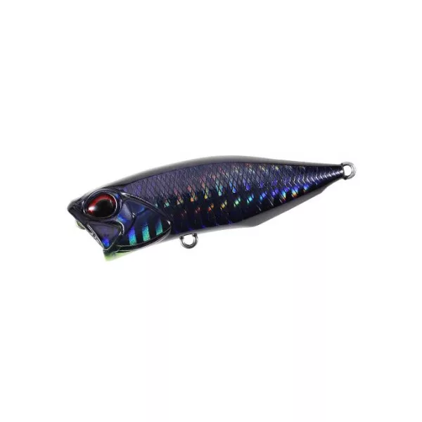 Duo Realis Popper 64 6,4cm 9gr GHA3138 Midnight Black II Wobbler Galleggiante