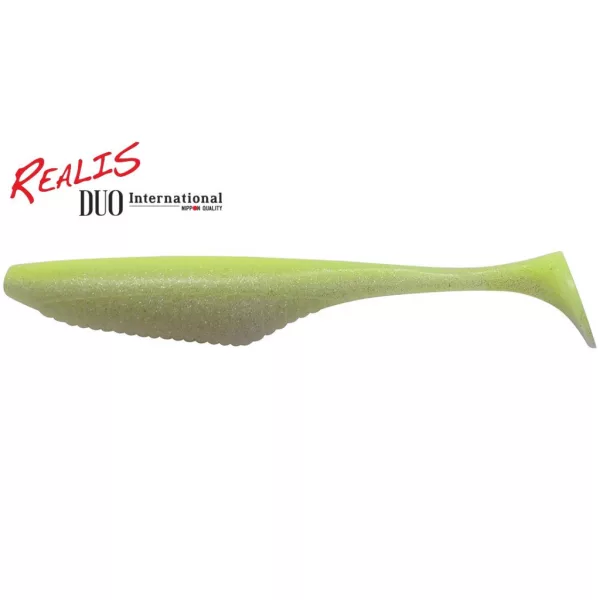 Duo Realis Versa Shad Fat 12,5cm F075 Chartreuse Shad Esca in plastica 5 pz