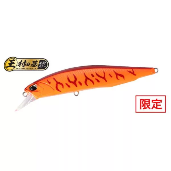 Duo Realis Jerkbait 100F 10cm 13,7gr ACCZ401 S Red Orange Tiger Wobbler Galleggiante