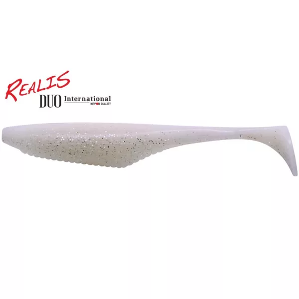 Duo Realis Versa Shad Fat 17,8cm F076 White Back Shad Esca in Plastica 3pz