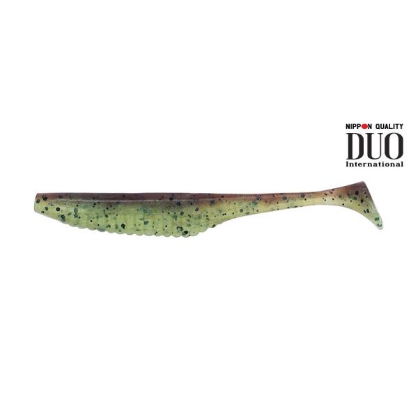Duo Realis Versa Shad 10cm F082 Green Pumpkin Chartreuse Esche Morbide 7pz