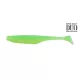 Duo Realis Versa Shad 10cm F090 Psichedelico Chartreuse Esca in plastica 7 pz