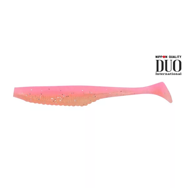 Duo Realis Versa Shad 10cm F092 Rosa Chartreuse Esca in plastica 7 pz