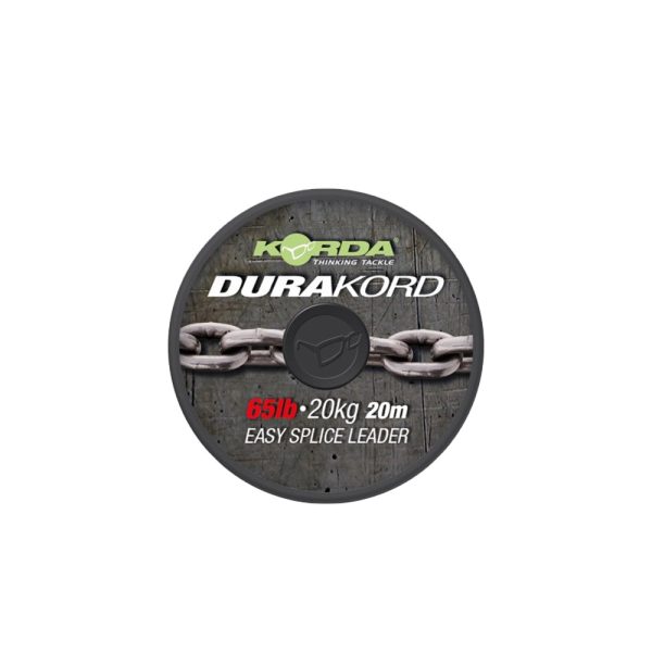 Korda Dura Kord Dyneema Spliceable Leader Trecciato Leader 20m 45lb