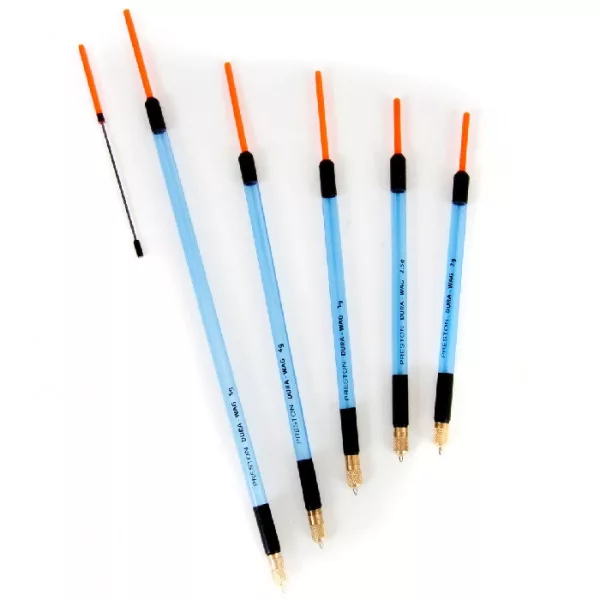 Galleggiante Preston Dura Wag Adjustable Straight + Inserts 2,5gr Waggler