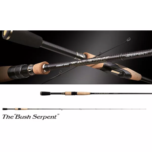 Evergreen Kaleido Serpenti TKSS-66MHST The Bush Serpent 198cm 1,8-21gr Canna da Spinning 1 Pezzo