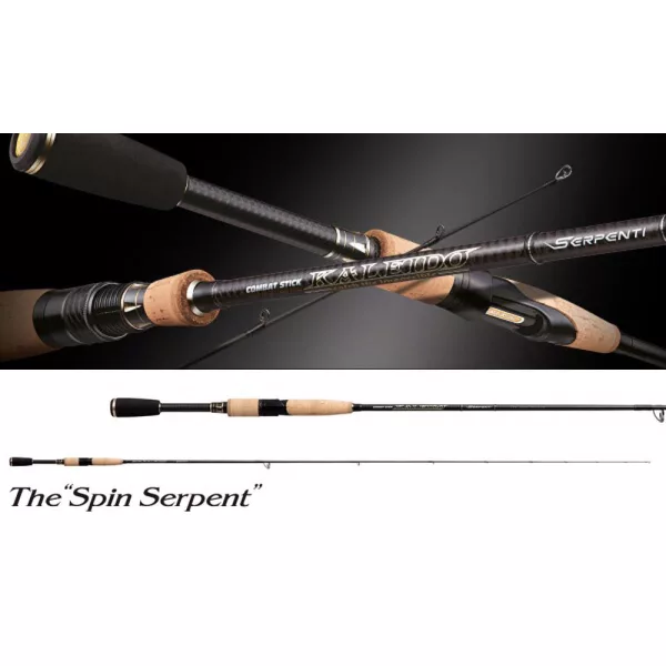 Evergreen Kaleido Serpenti TKSS-64MST The Spin Serpent Canna da Spinning 193cm 1,8-5gr 1 Pezzo