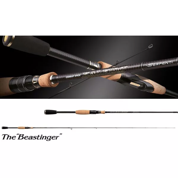 Canna da Spinning Evergreen Kaleido Serpenti TKSS-64L The Beastinger 193cm 0,9-7gr 1 pezzo