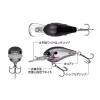 Evergreen Piccolo 4cm 6,4gr #380 Chart Shad Wobbler
