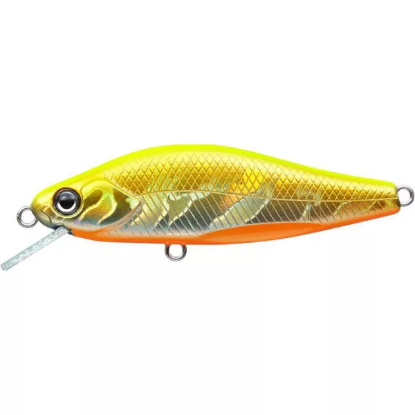 Evergreen Nelmezzo 50FS 5,0cm 5gr #16 Chart Gold Wobbler