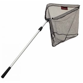   SERT - LANDING NET PROMO  150 X 2 - 40 X 40 (BB40152) - Manico per guadino con rete - Guadino da spinning