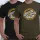 Vass-Tex Fishing Culture Printed Khaki Póló S