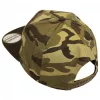 Vass-Tex Camo-Fekete Snapback Baseball Sapka