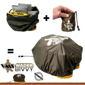 Vass-Tex Wader Bivvy Mellescsizma Védőhuzat One Size
