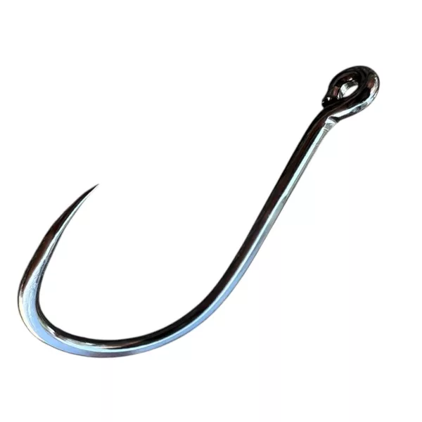 Sasame Thinners Barbless Black Nickel 1 Füles, Szakáll Nélküli Bojlis Horog 10db