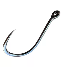   Sasame Thinners Barbless Black Nickel 2 Füles, Szakáll Nélküli Bojlis Horog 10db