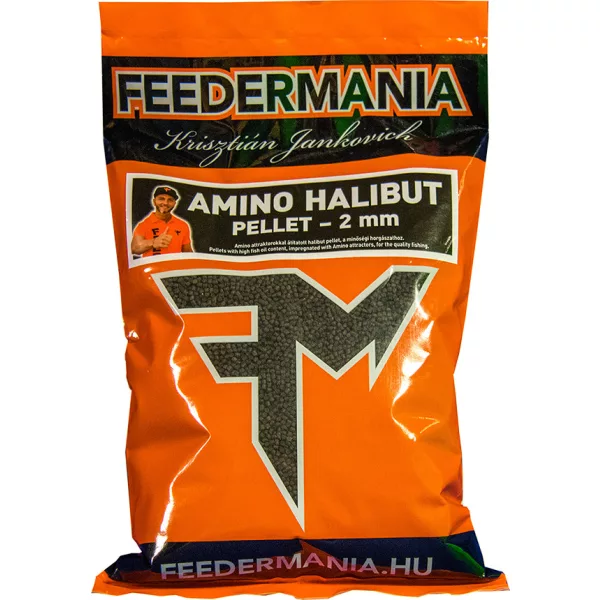 Feedermánia Amino Halibut 2mm Pellet da Pastura 800gr