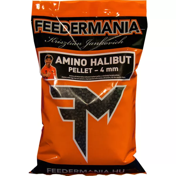 Feedermánia Amino Halibut 4mm Pellet da Pastura 800gr