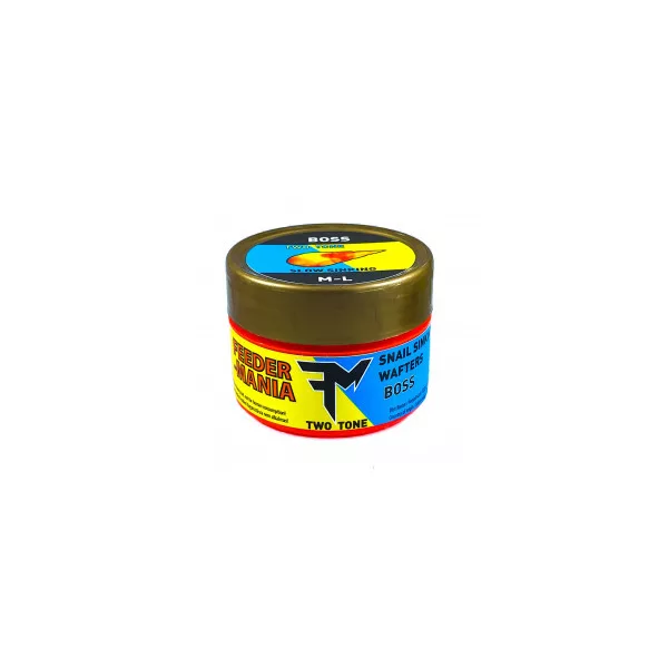 Feedermania Two Tone Snail Sinking Wafters imitazione lumaca
 Lumaca d'acqua M-L Boss Wafter a lento affondamento, Imitazione esca