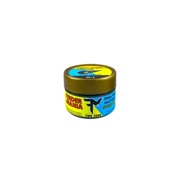 Feedermánia Two Tone Snail Sinking Wafters Mango dolce Imitazione di lumaca d'acqua ad affondamento lento M/L