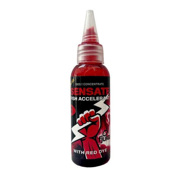 Fjuka Sensate Fish Accelerant Bait Dye Red Aroma Liquido 50ml