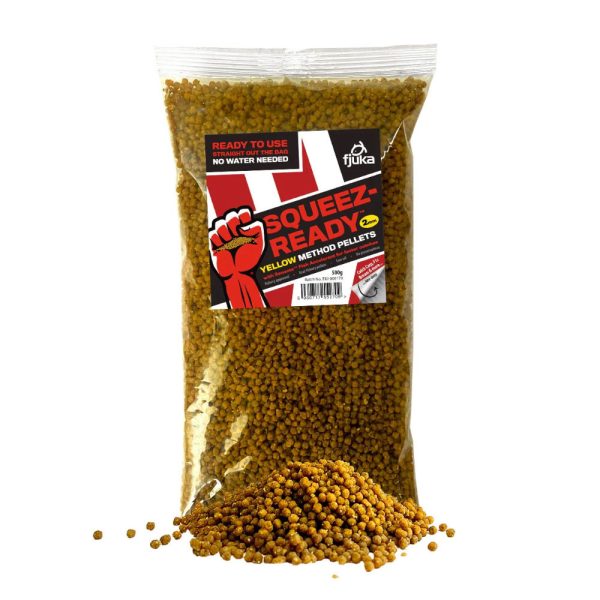 Pellet Method <b>Fjuka Squeez-Ready Yellow</b> 2mm 500gr