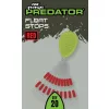 Fox Rage Predator Float Stops Stopper Rosso 20pz