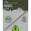 Fox Rage Predator Kit Kebab Deadbait Grigio Naturale