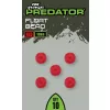 Fox Rage Predator Red Float Bead Perline Rosse 10mm 10pz