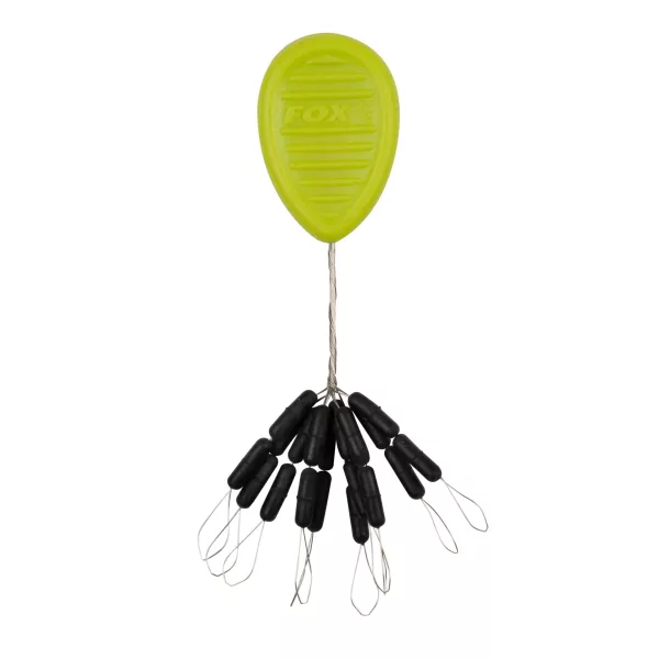 Fox Rage Predator Braid Stops Black Ferma Treccia 20pz