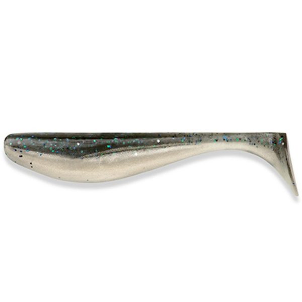 FISHUP Wizzle Shad 7,62cm (8pcs.), #201 - Bluegill/Pearl Esca artificiale in plastica