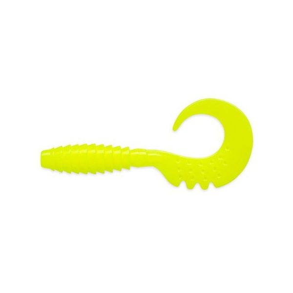FISHUP Fancy Grub 6,35cm (10pcs.), #046 - Lemon Esche artificiali in plastica