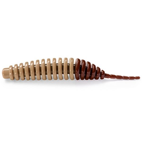 FISHUP Tanta 6,35cm (8pz.), #138 - Coffee Milk/Earthworm Esca artificiale in plastica
