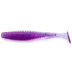   FISHUP U-Shad 7,62cm (9pz.), #014 - Violetto/Blu Esche artificiali in plastica