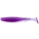 FISHUP U-Shad 7,62cm (9pz.), #014 - Violetto/Blu Esche artificiali in plastica