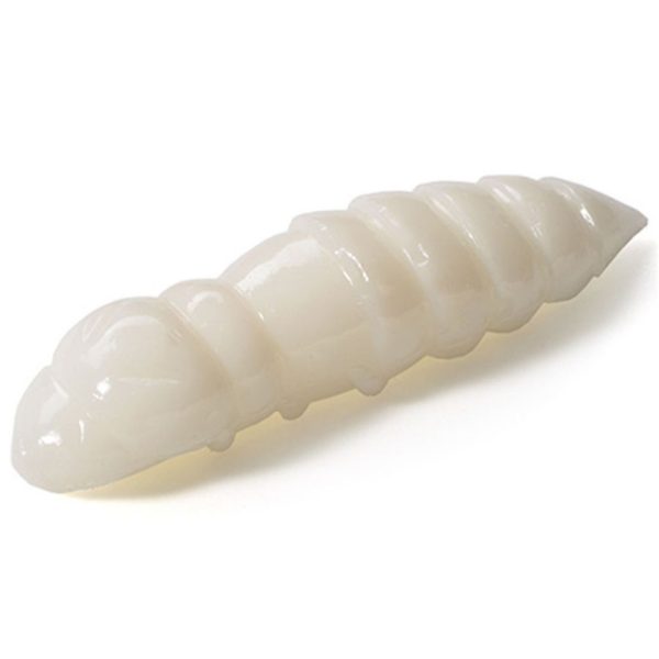 FISHUP Pupa 3,04cm (10pz.), #009 - Bianco Esca artificiale in plastica