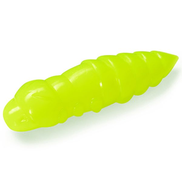 Fishup Pupa Cheese 2,28cm #111 Hot Chartreuse Esche Artificiali in Plastica 12pz