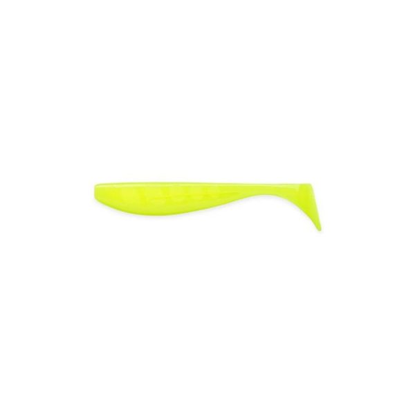 FISHUP Wizzle Shad 12,7cm (4pcs.), #046 - Lemon Esca artificiale in plastica