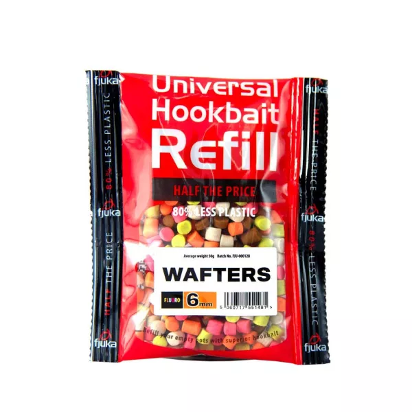 Fjuka Wafters Mixed Colours 6mm Wafters Ricarica Confezione 50gr