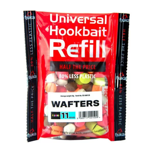 Fjuka Wafters Mixed Colours 11mm Wafters Ricarica Confezione 50gr