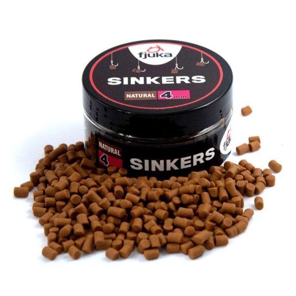 Fjuka Sinkers Natural 4mm Esca Affondante 50gr