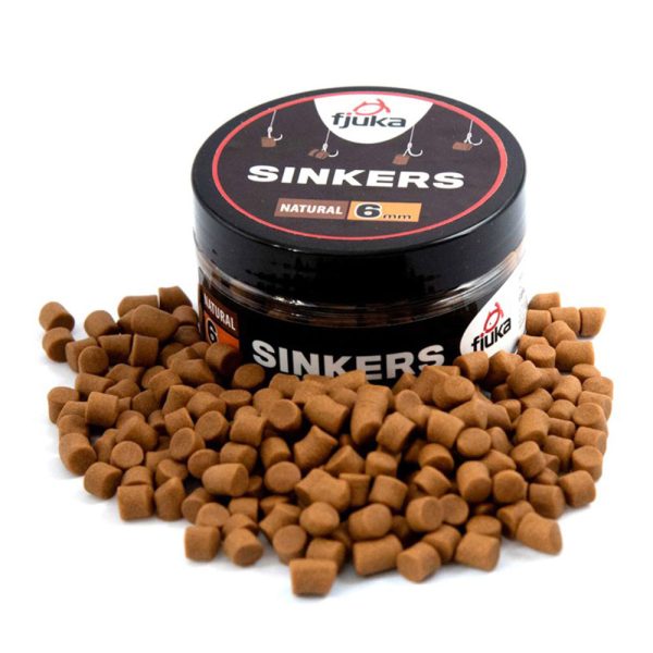 Fjuka Sinkers Natural 6mm Esca Affondante 50gr
