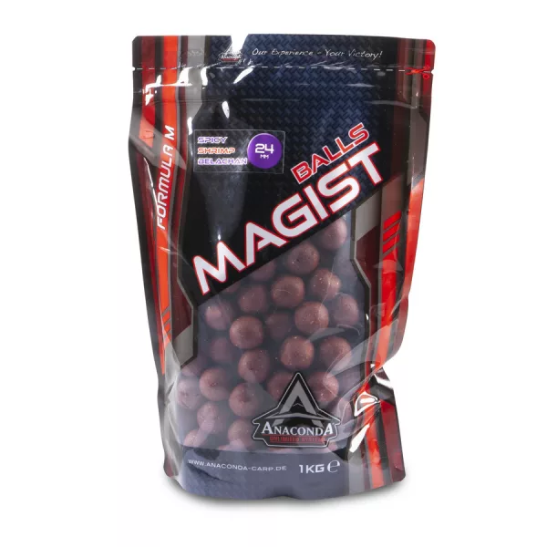 Anaconda Magist Balls 24mm Fűszeres-Garnélarák Bojli 1kg