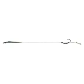   Anaconda Piercer B-988 Wide Gape C4 1 Füles, Szakáll Nélküli Fonott Előkötött Horog 2db